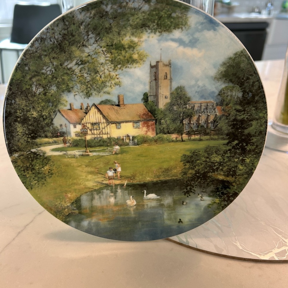 Royal Doulton 'The Village Pond' Collector's Plate